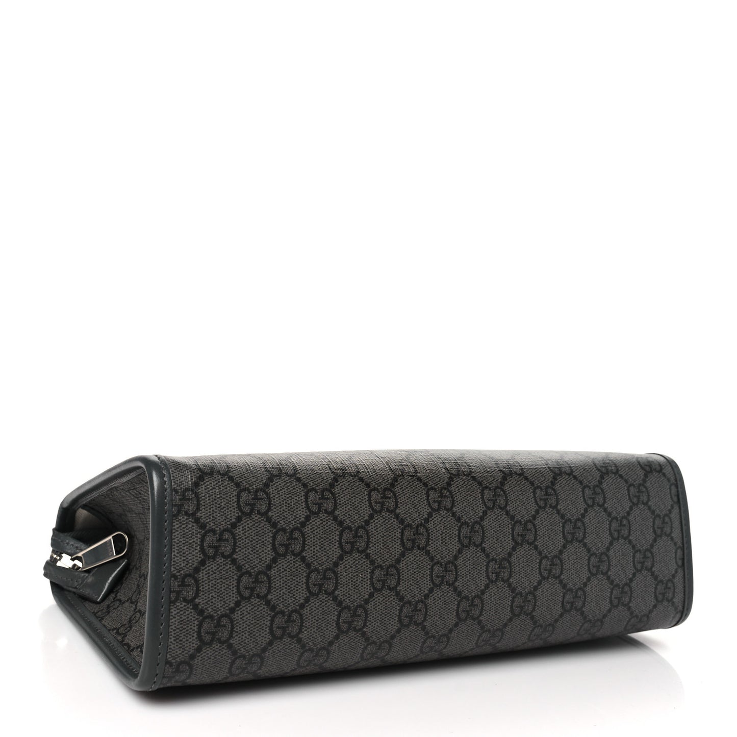 GG Supreme Monogram Ophidia GG Toiletry Case Grey Black
