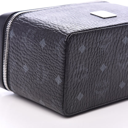 MCM Visetos Vanity Case Black 7 of 8