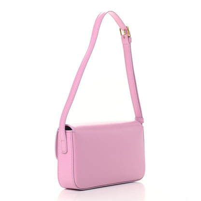 Celine Shiny Calfskin Triomphe Shoulder Bag Rose Quartz 3 of 11