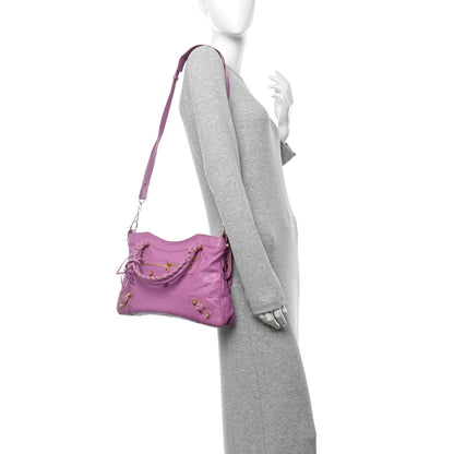 Balenciaga Agneau Giant 12 Gold Hardware Town Rose Berlingot 2 of 13