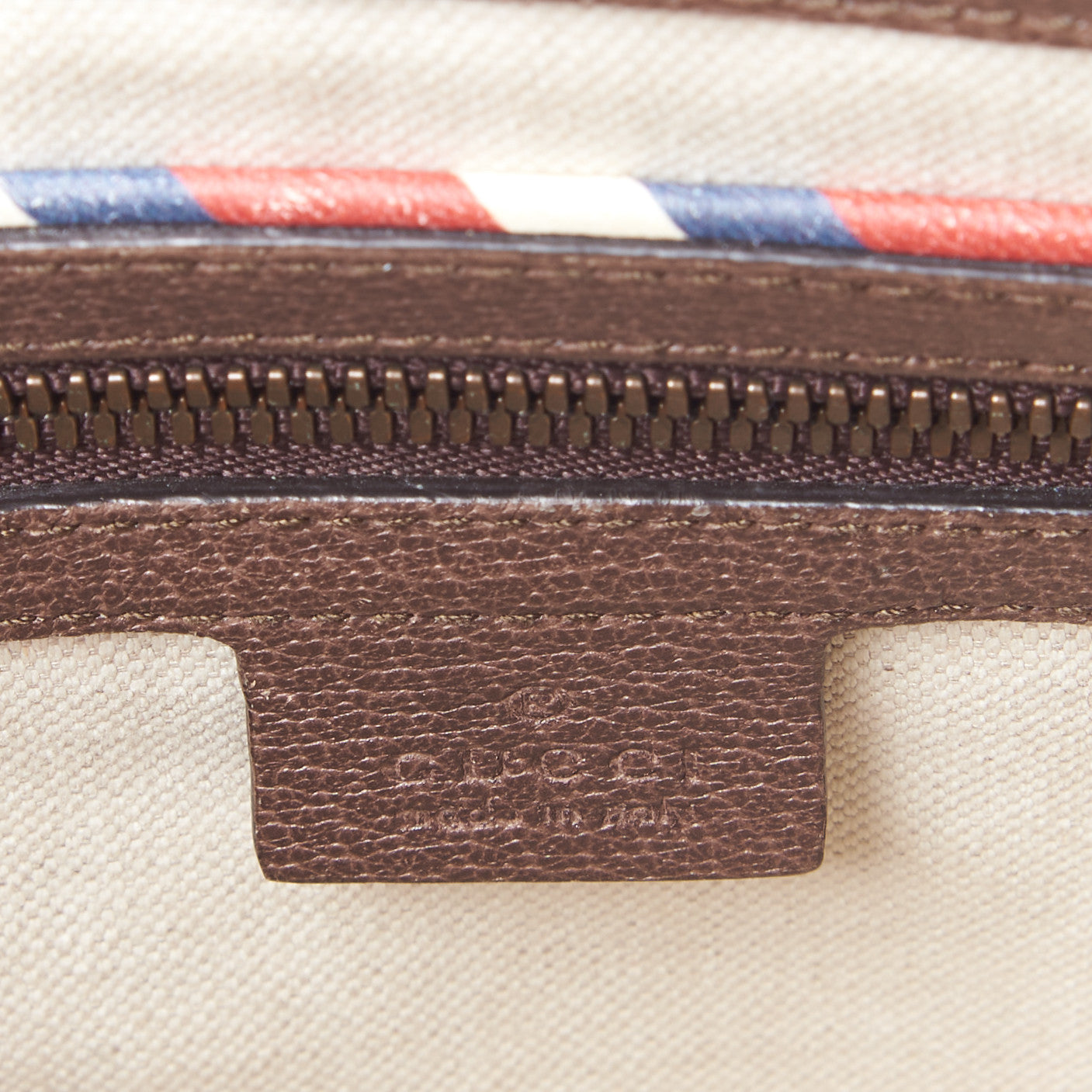 GG Supreme Monogram Courrier Crossbody Messenger Clutch