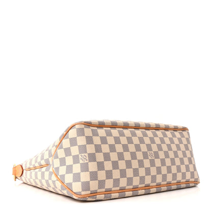 Louis Vuitton Damier Azur Delightful MM Rose Ballerine 4 of 11