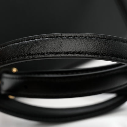 Fendi Shiny Nappa Petite Peekaboo I SEE U Satchel Black 11 of 12