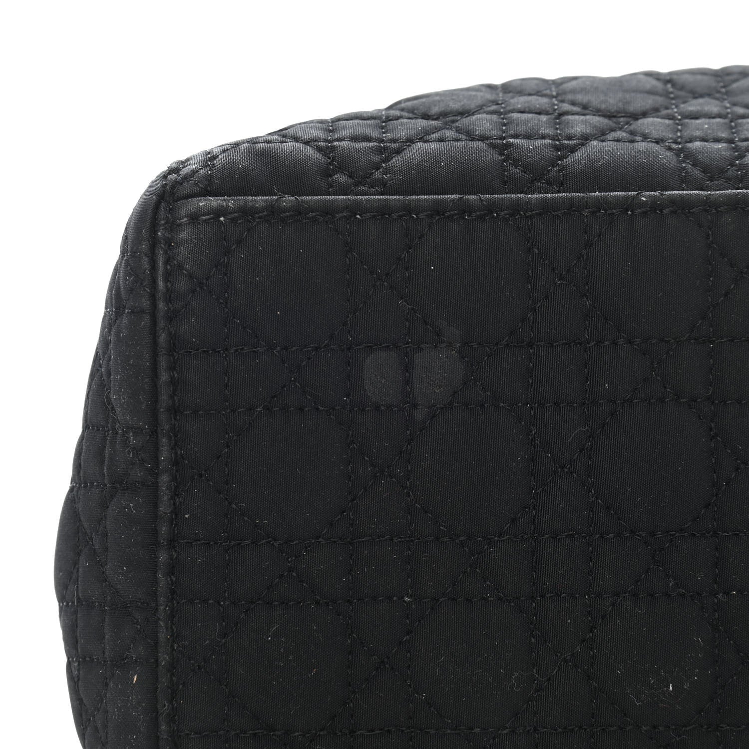 Christian Dior Nylon Cannage Medium Lady Dior Black 10 of 12