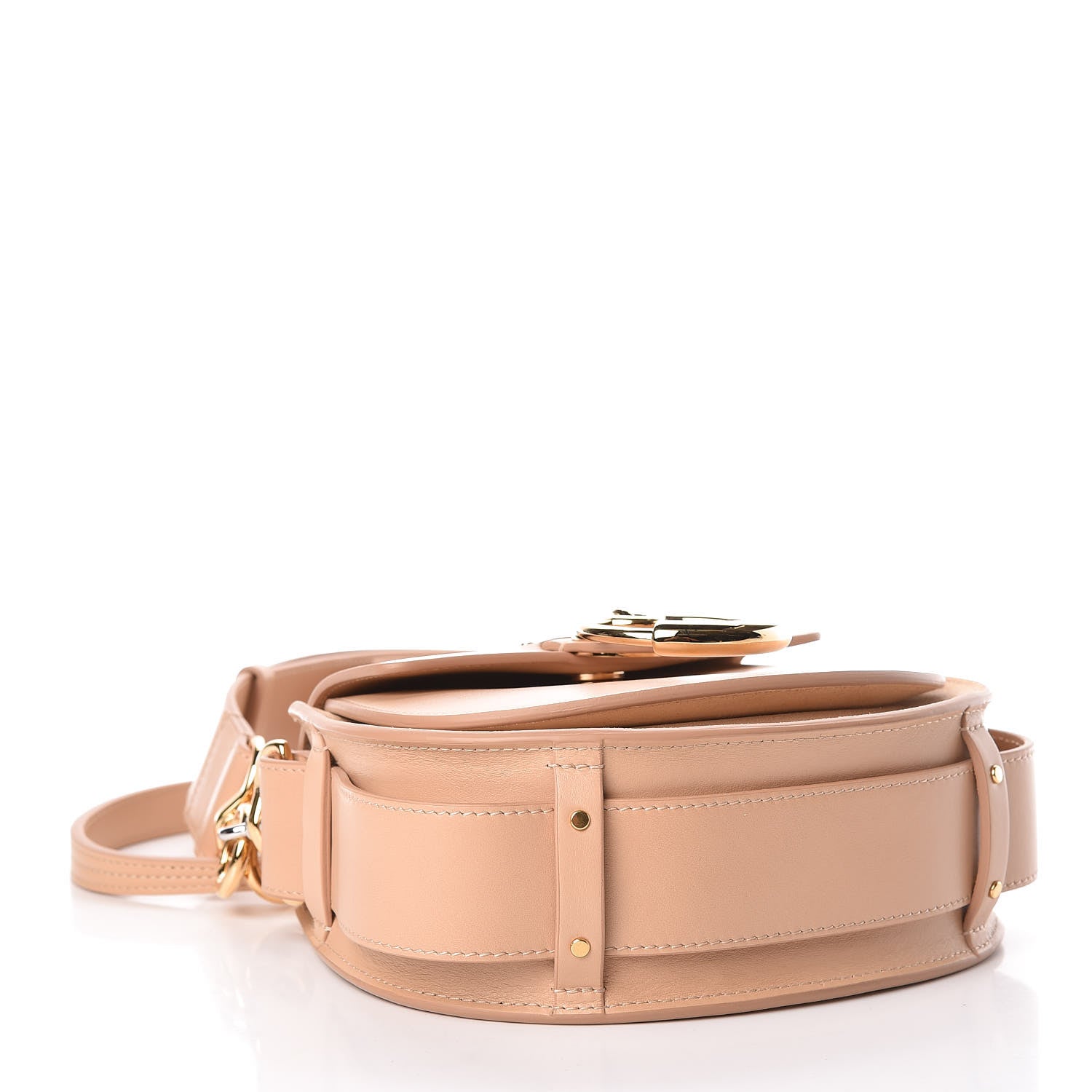 Chloe Calfskin Small Tess Bag Biscuit Pink 4 of 9
