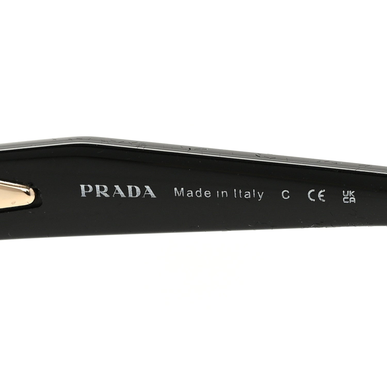 Prada Metal Sunglasses SPR65Z Gold 5 of 9