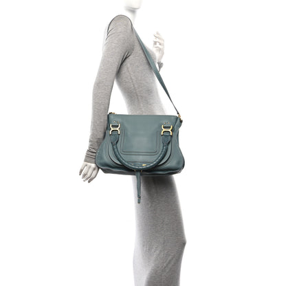 Chloe Calfskin Medium Marcie Satchel Fresh Mint 2 of 12