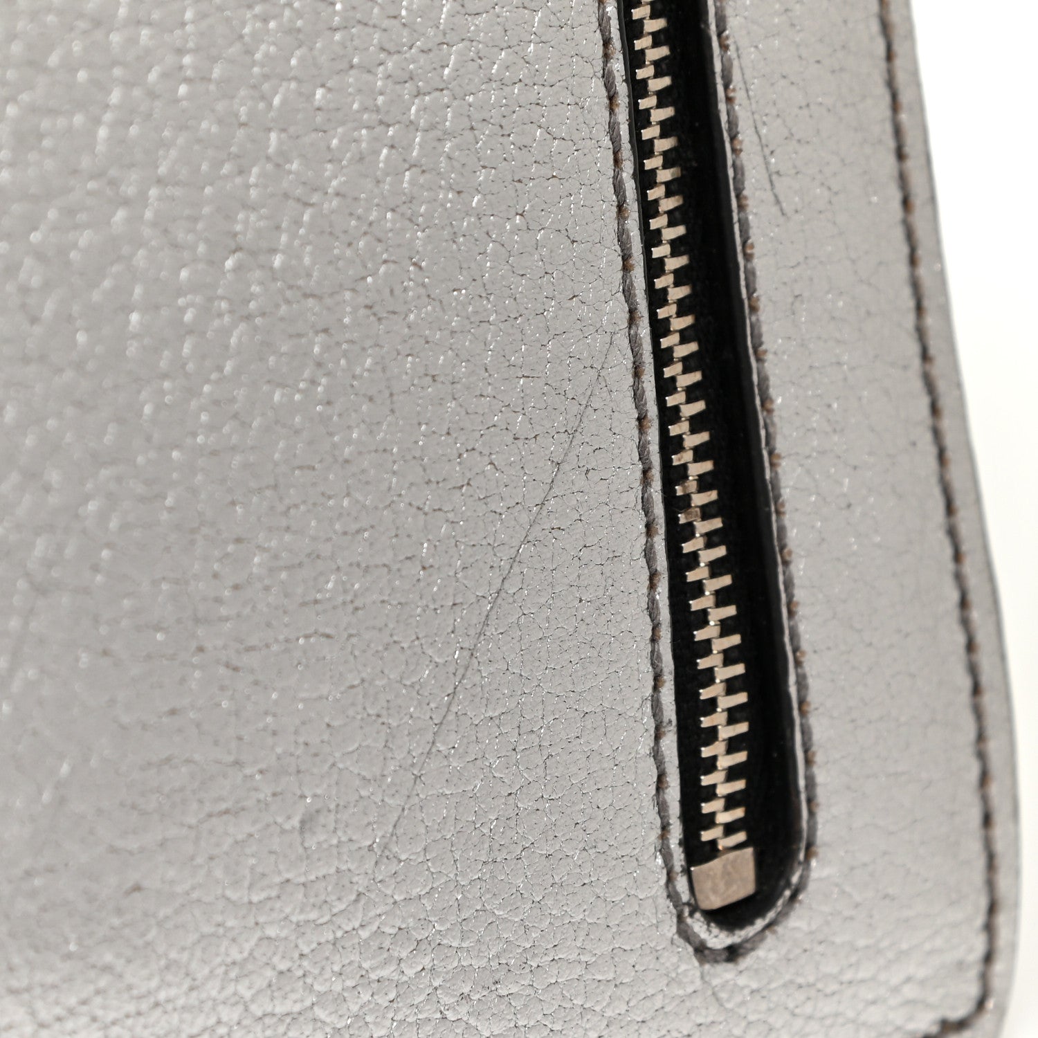 Miu Miu Metallic Goatskin Bandoliera Madras Shoulder Bag Chrome 19 of 19