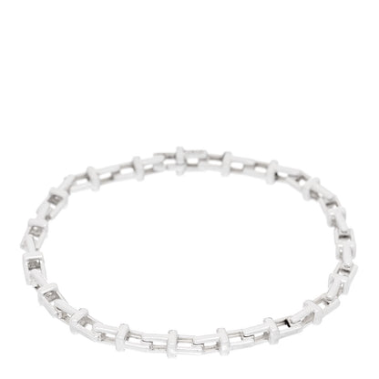 Tiffany Sterling Silver T Link Chain Bracelet 1 of 4
