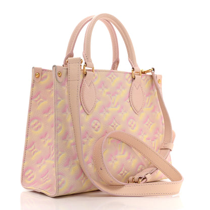 Louis Vuitton Empreinte Monogram Summer Stardust Onthego PM Pink 3 of 9