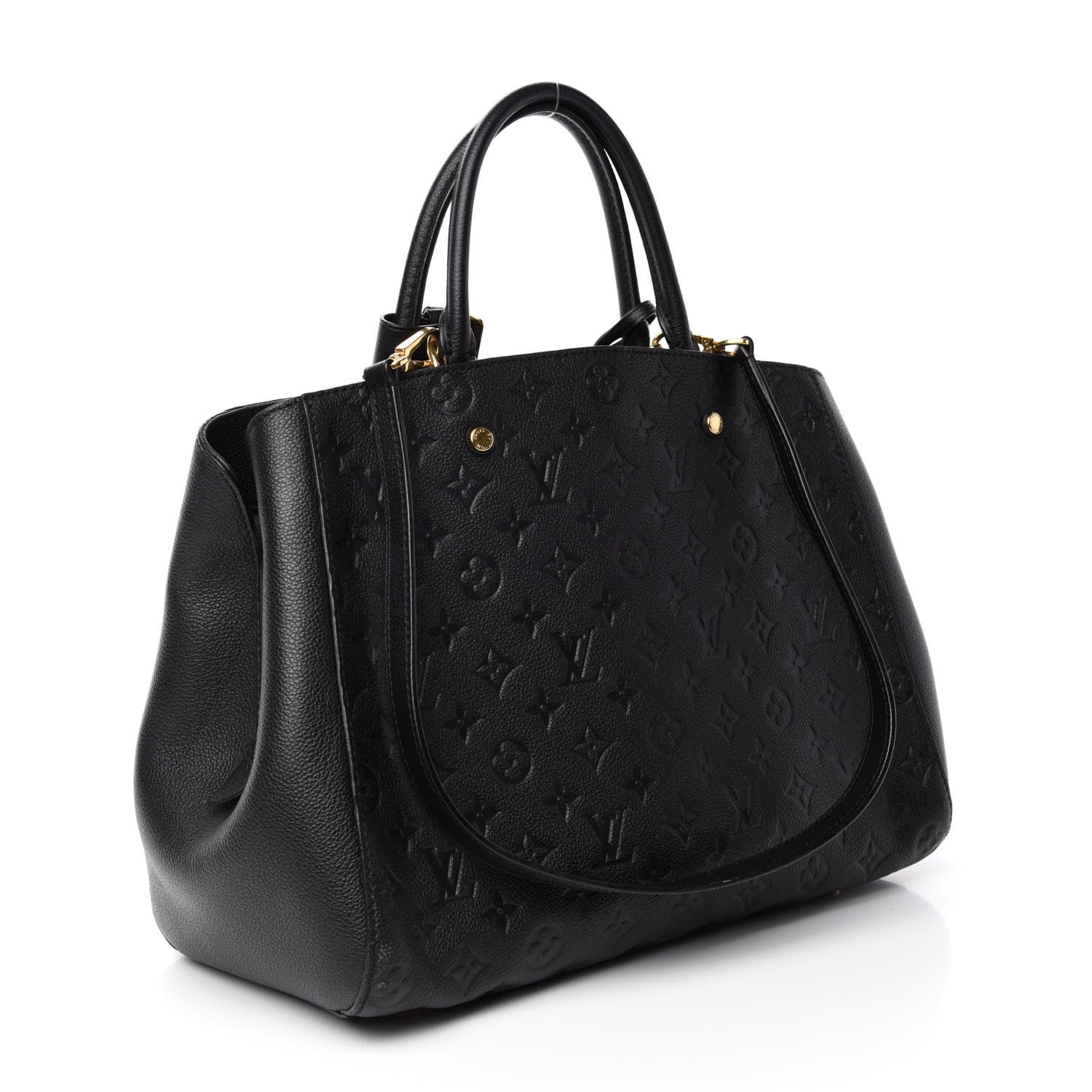 Louis Vuitton Empreinte Montaigne GM Black 3 of 10
