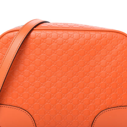 Gucci Soft Microguccissima Mini Bree Messenger Bag Sun Orange 10 of 10