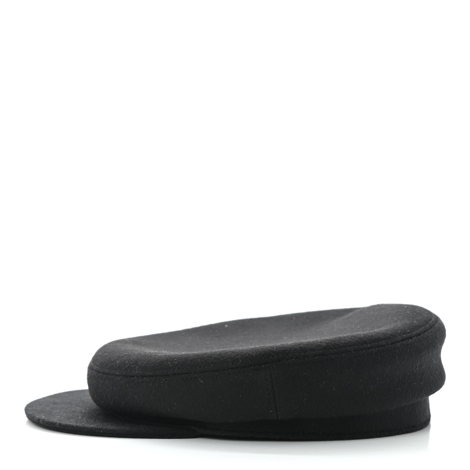 Hermes Cashmere Womens Deauville Cap 58 Black 4 of 9