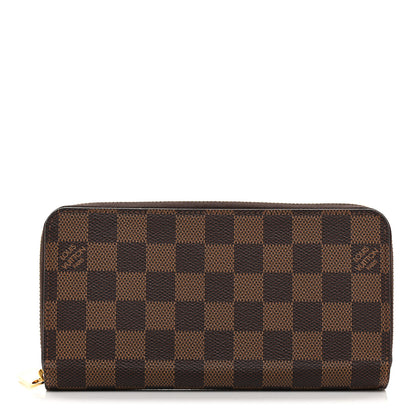 Louis Vuitton Damier Ebene Zippy Wallet 1 of 8