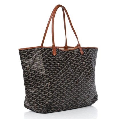 Goyard Goyardine Saint Louis GM Black Gold 4 of 20