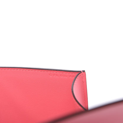 Hermes Swift Medor 23 Clutch Rose Azalee 7 of 8