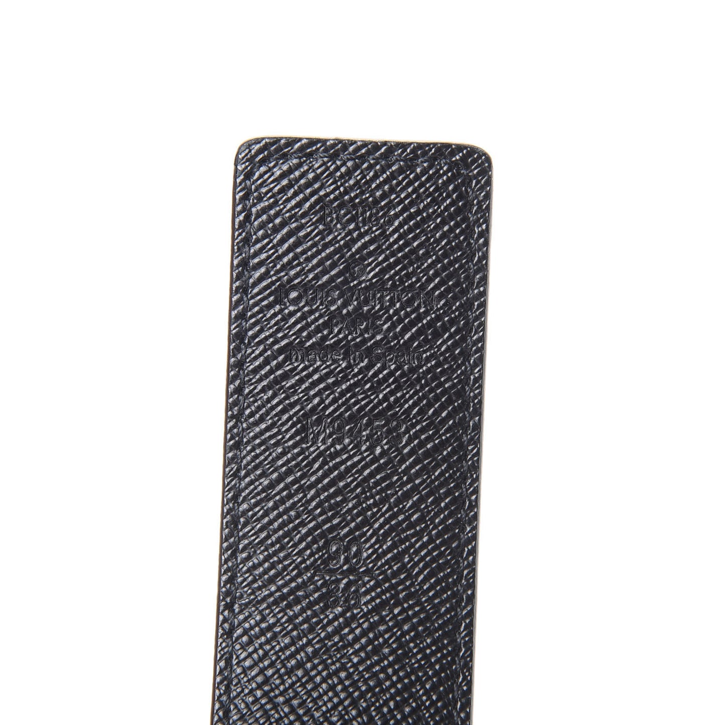 Monogram 30mm LV Initiales Belt 90 36 Black