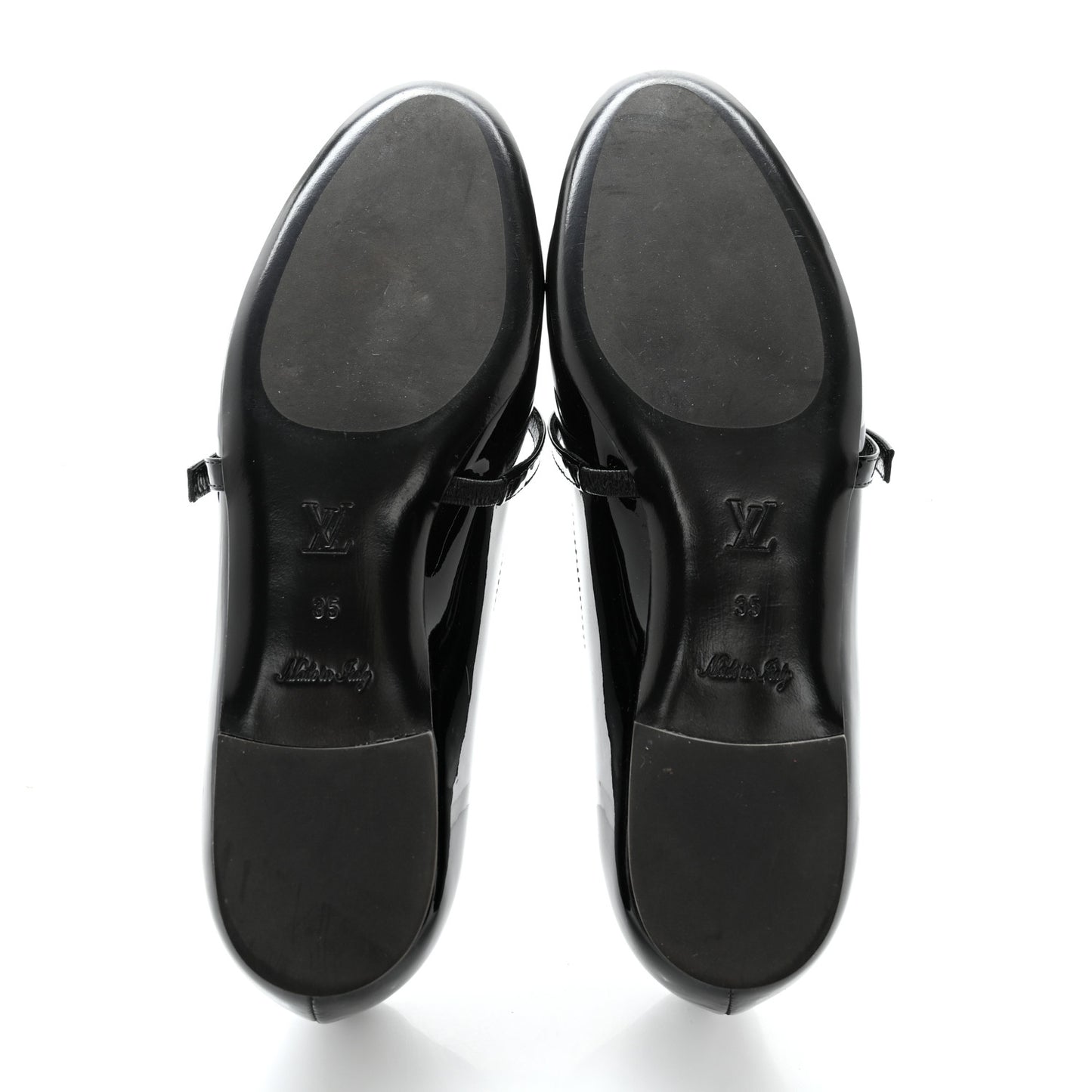 Patent Uniformes Ballerina Flat 35 Black