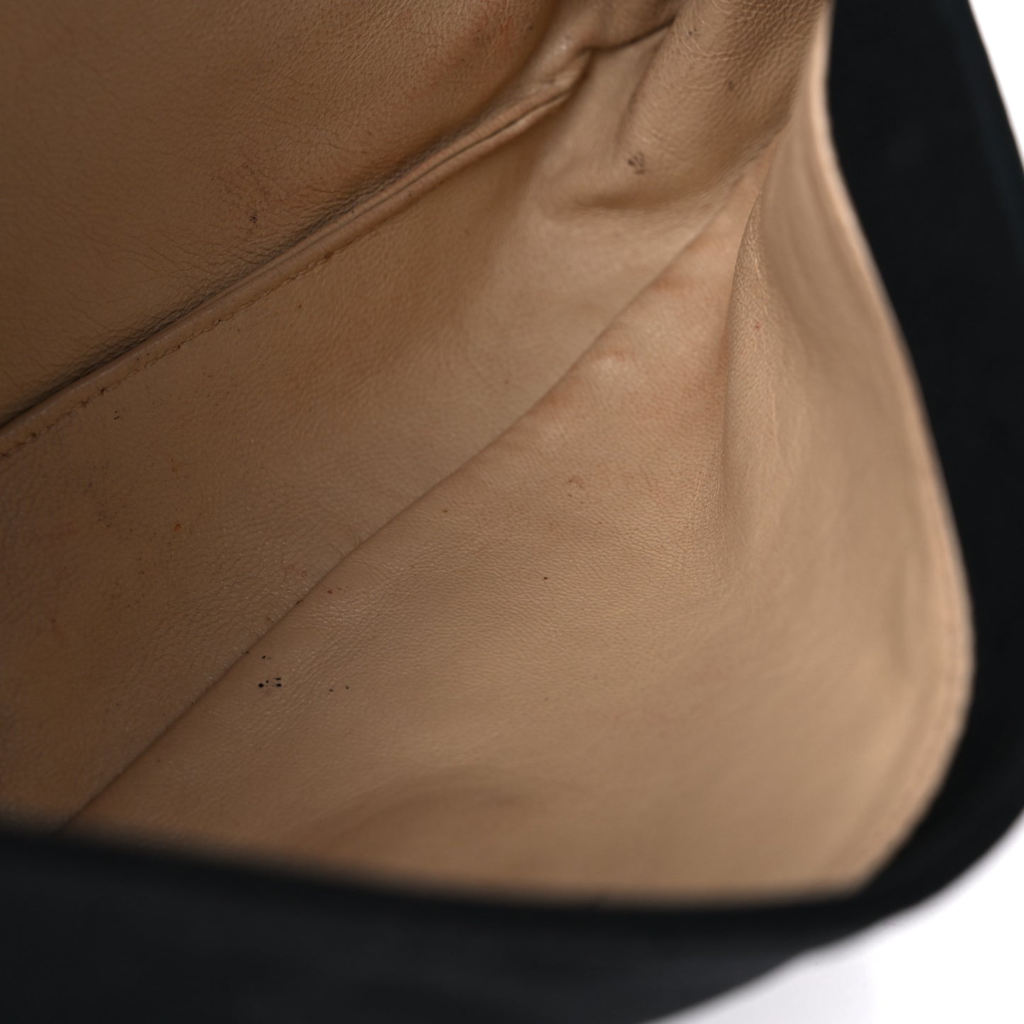 Satin Lizard Beaded Baguette Black