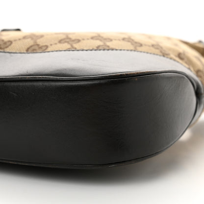 Gucci Monogram Web Jackie O Hobo Dark Brown 10 of 16