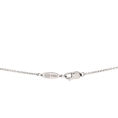 Harry Winston Platinum Diamond Small Lily Cluster Pendant Necklace 4 of 6