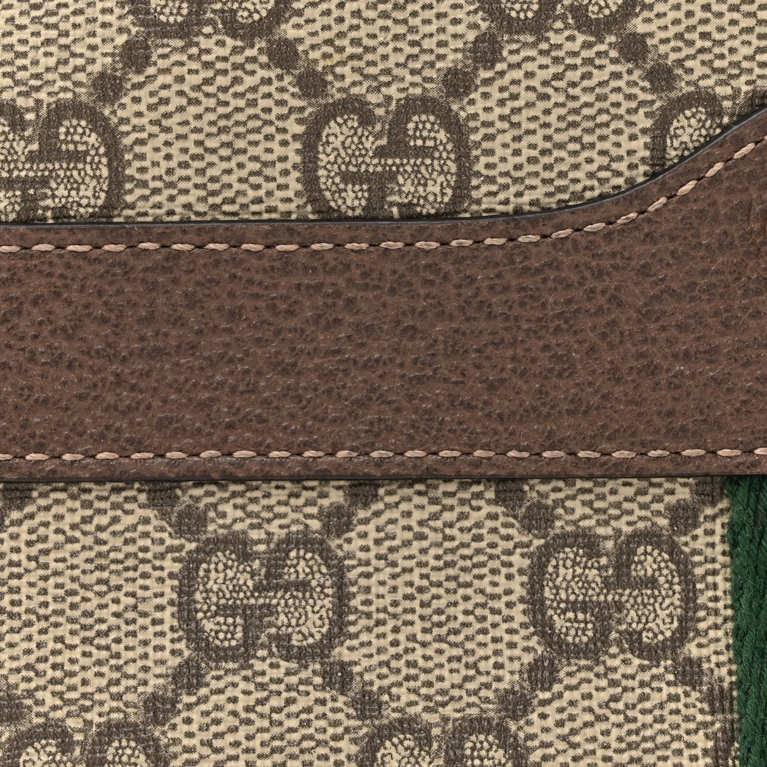 Gucci GG Supreme Monogram Ophidia Belted iPhone Case 95 38 Dark Brown 8 of 14