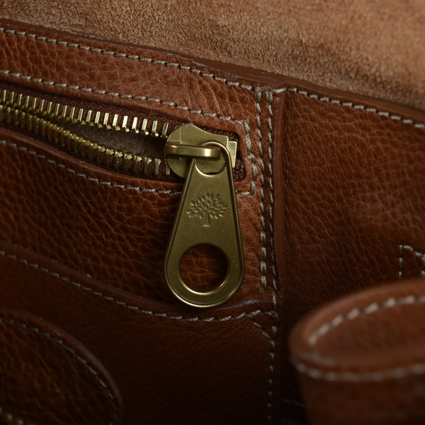 Natural Leather Bayswater Oak