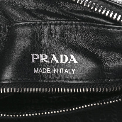 Prada Soft Calfskin Diagramme Camera Bag Black 6 of 11
