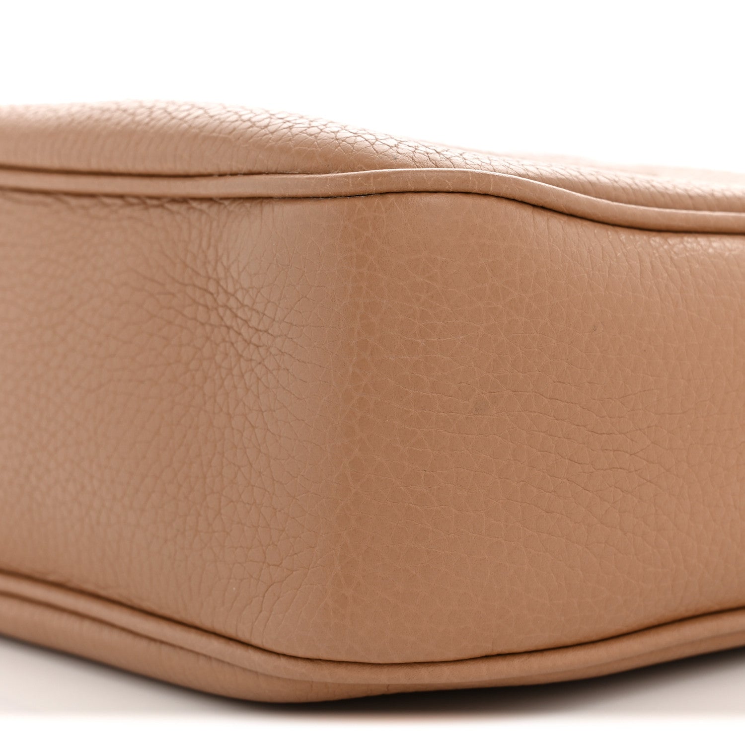 Gucci Pebbled Calfskin Small Soho Disco Bag Camelia 10 of 11