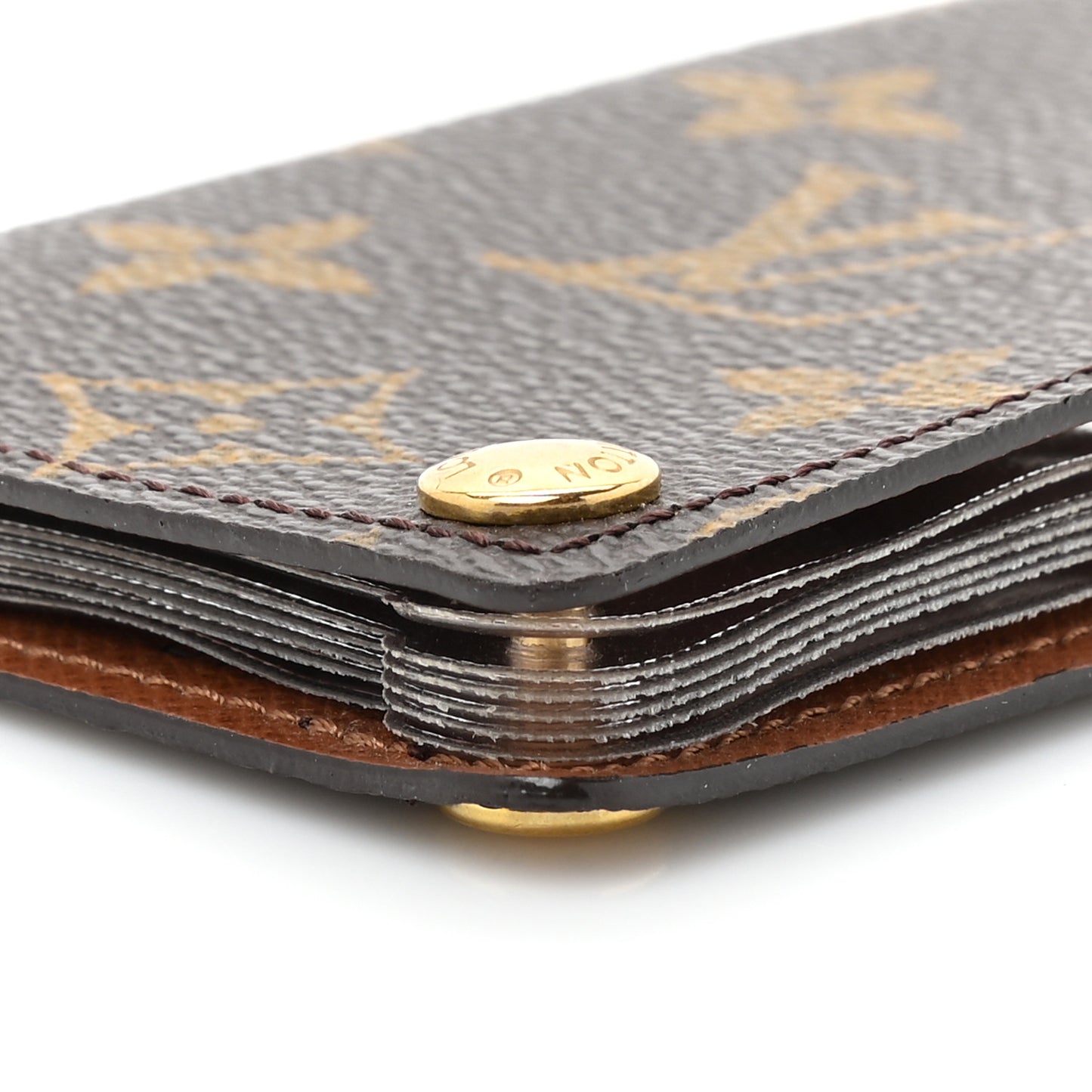 Monogram Credit Card Photo Holder
