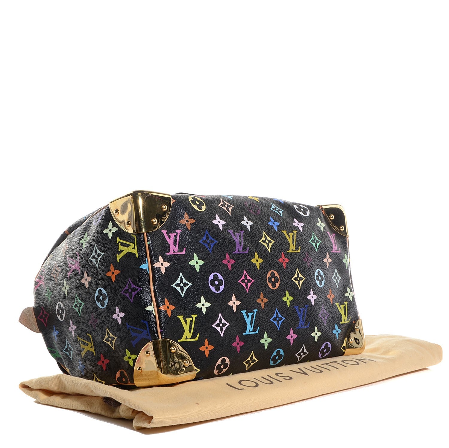 Louis Vuitton Monogram Multicolor Speedy 30 Black 4 of 7