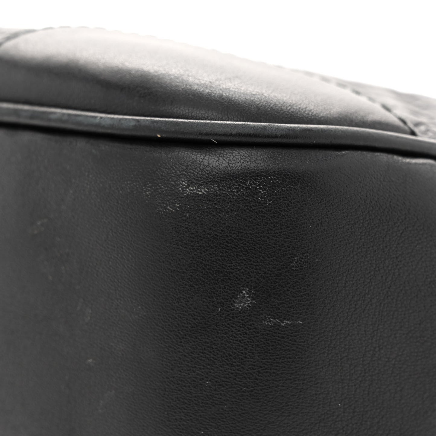 Microguccissima Mini Bree Messenger Bag Black