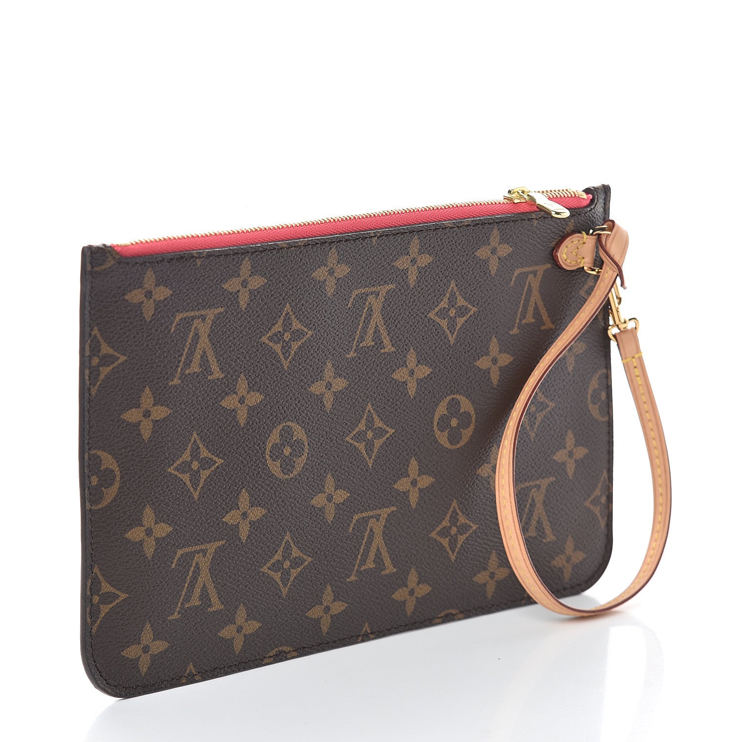 Louis Vuitton Monogram Neverfull MM GM Pochette Grenade 2 of 5