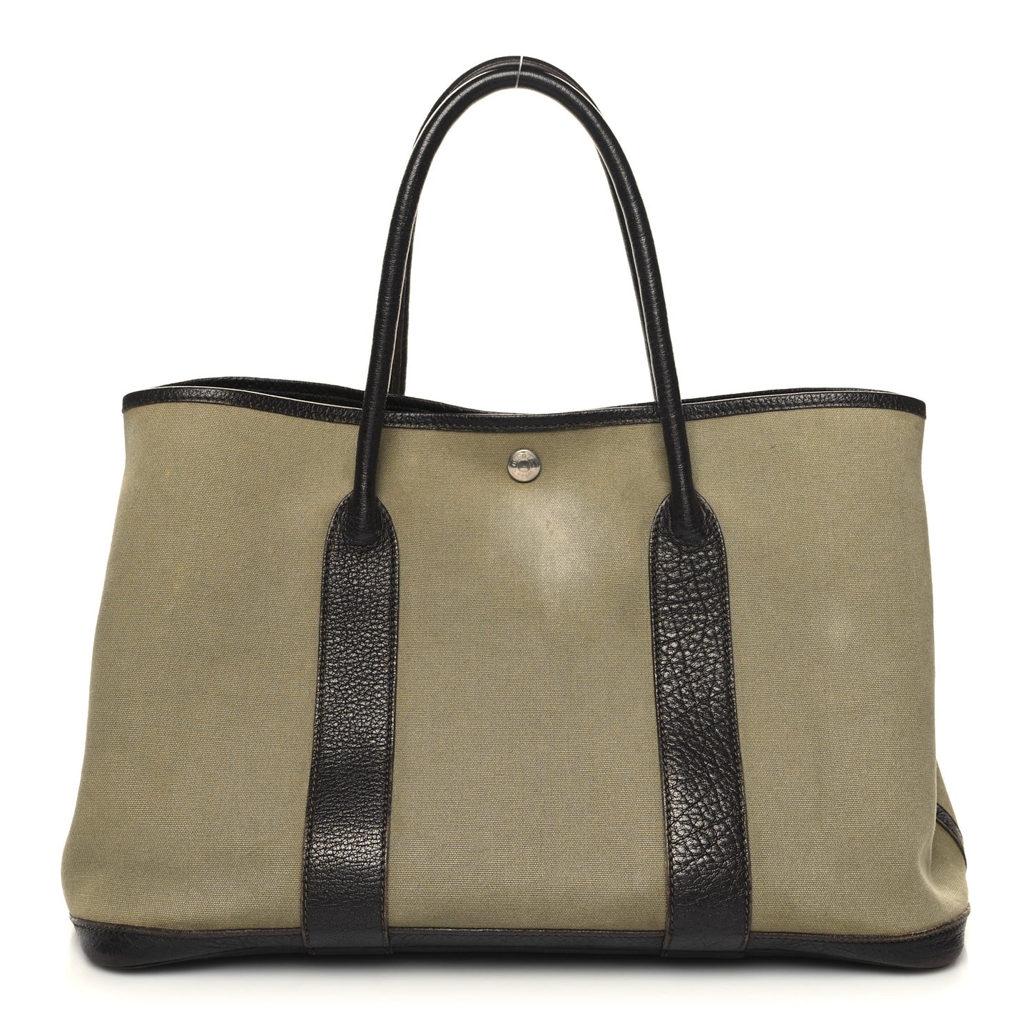 Buffle Skipper Toile Garden Party 36 MM Tote Olive