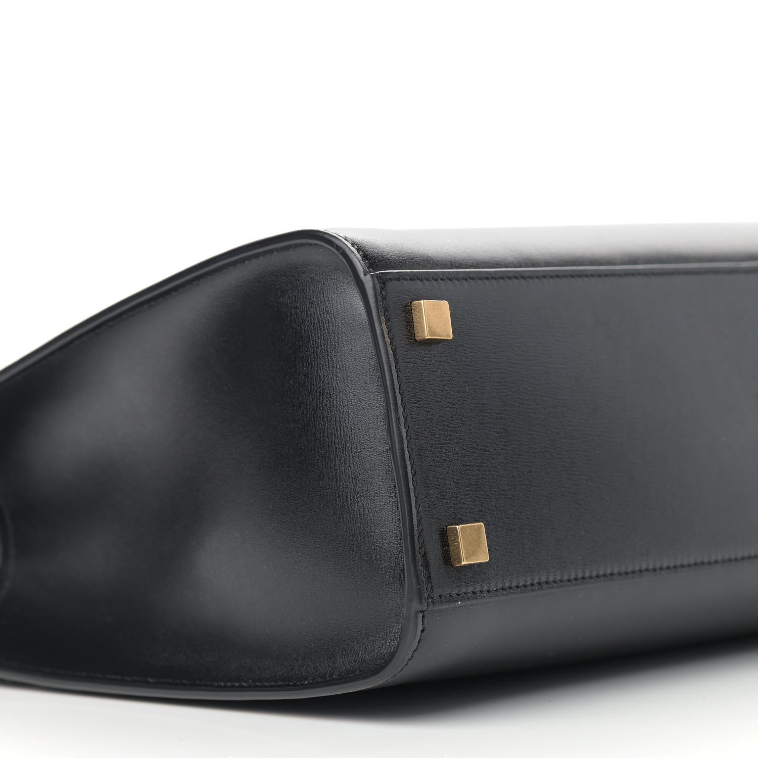 Saint Laurent Calfskin Small Manhattan Shopper Tote Black 9 of 10