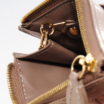 Louis Vuitton Vernis Key Pouch Beige Poudre 7 of 8