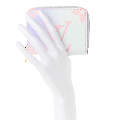 Louis Vuitton Monogram Giant Spring In The City Zippy Coin Purse Sunrise Pastel 2 of 8