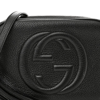 Gucci Pebbled Calfskin Small Soho Disco Bag Black 8 of 13