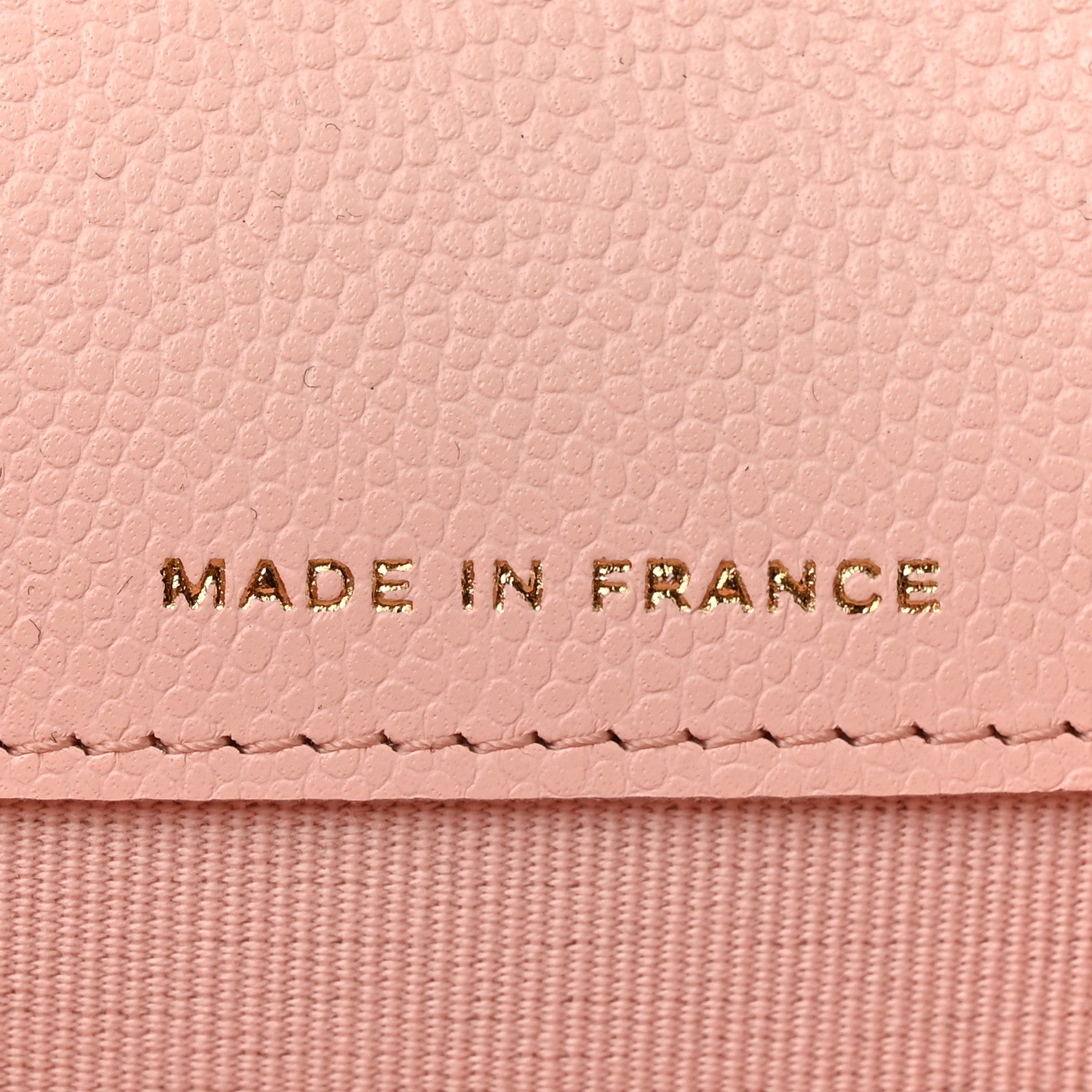 Chanel Caviar Quilted Flap Card Holder Wallet Light Pink 7 of 9