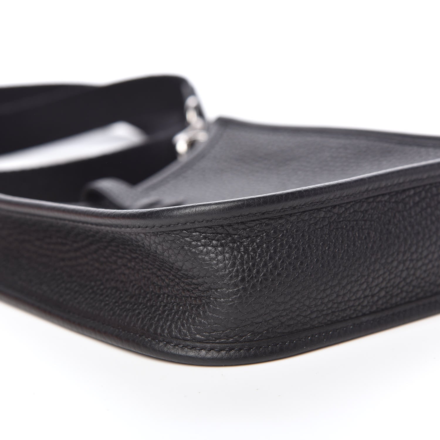 Hermes Taurillon Clemence Evelyne TPM Black 8 of 11