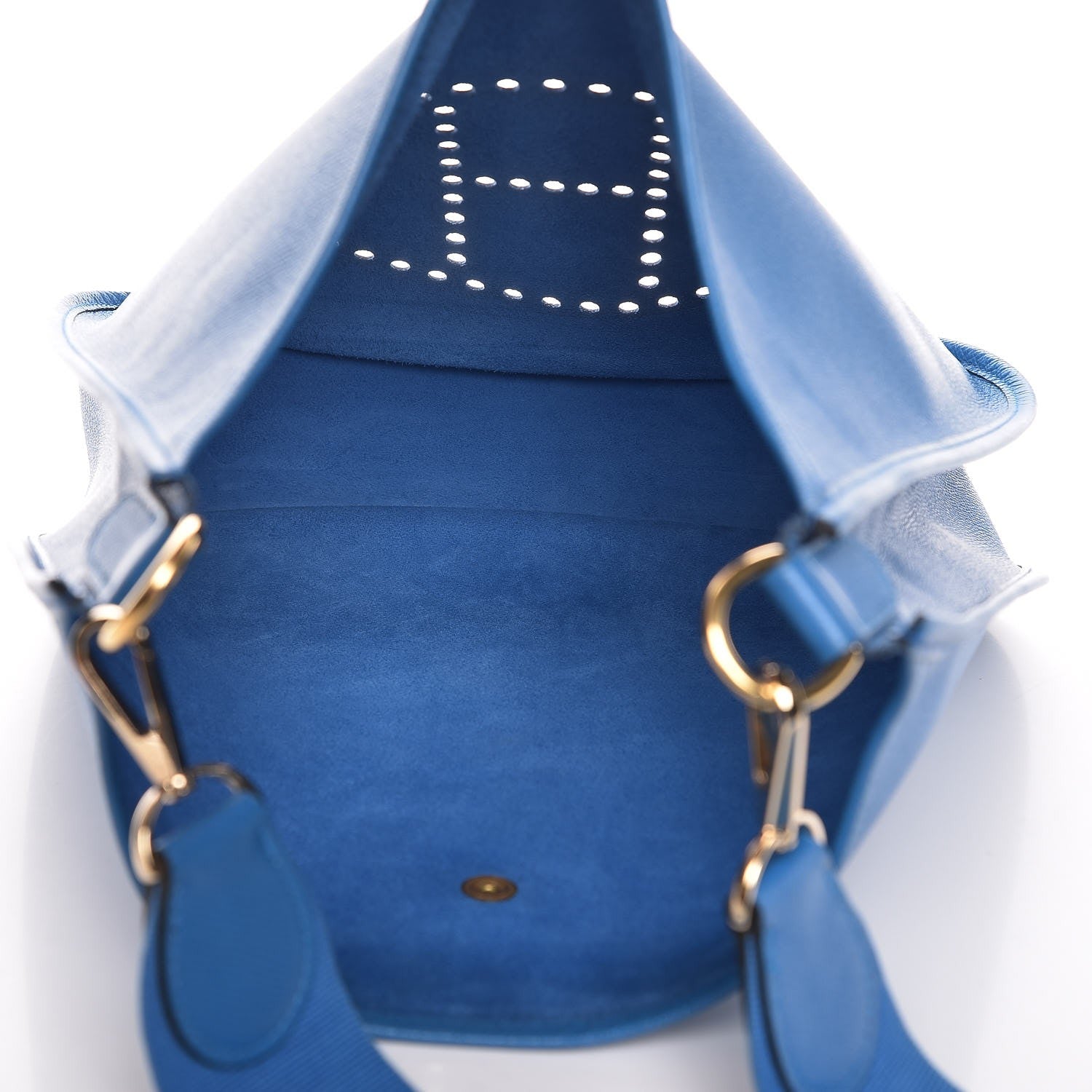 Hermes Epsom Evelyne GM Bleu France 5 of 7