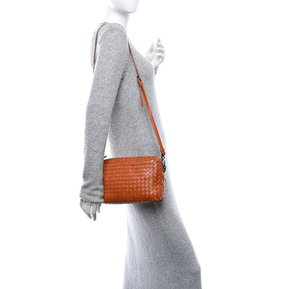 Bottega Veneta Nappa Intrecciato Crossbody Bag Dark Calvados 2 of 10