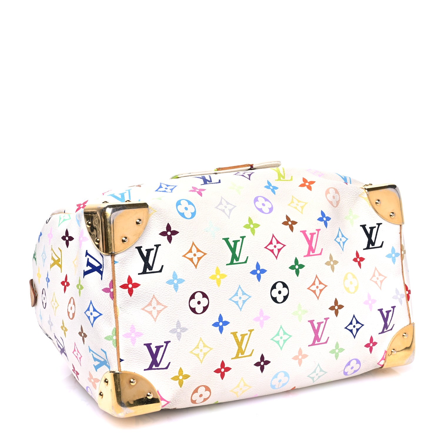 Louis Vuitton Monogram Multicolor Speedy 30 White 4 of 12