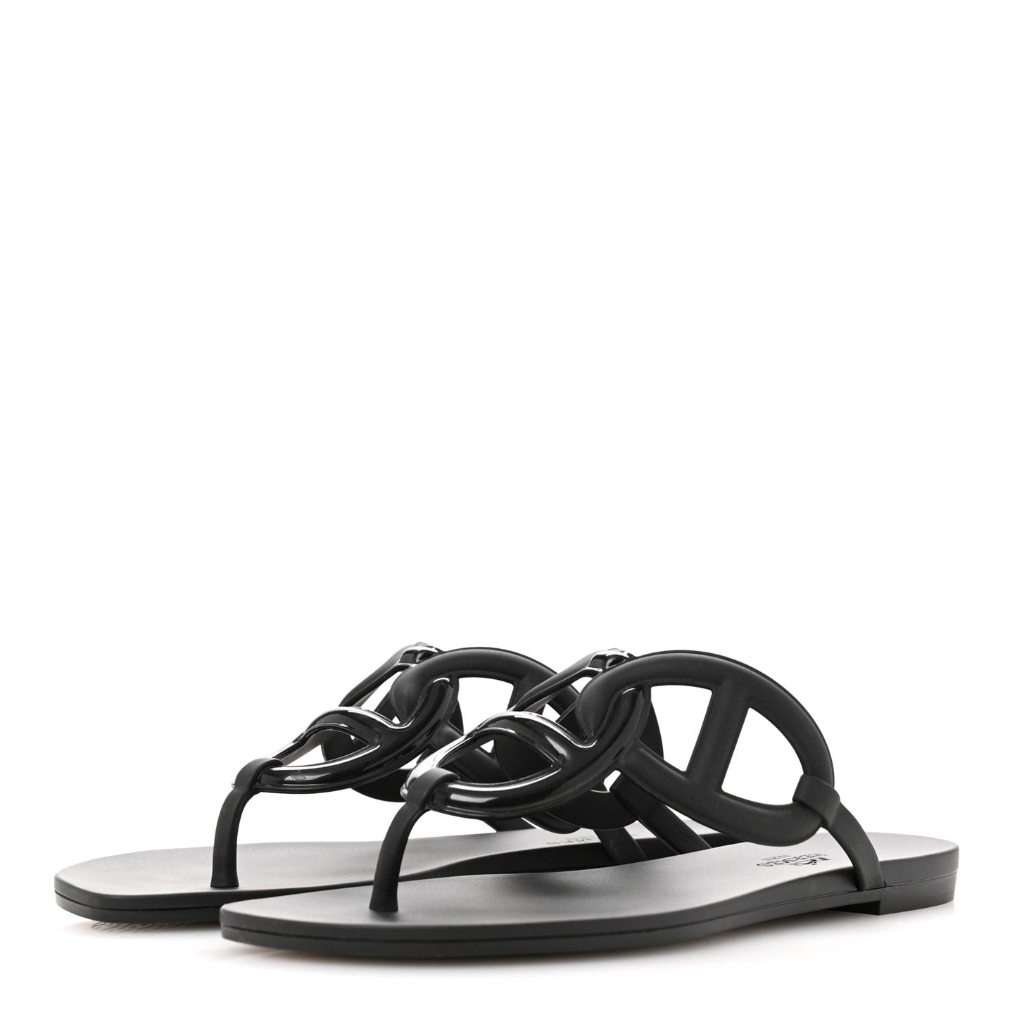 Rubber Womens Egerie Sandals 37 Black