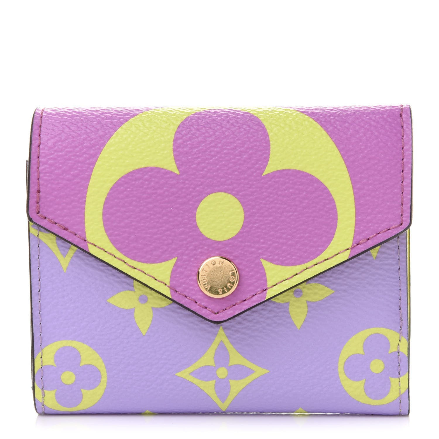 Louis Vuitton Monogram Giant Zoe Wallet Pink Lilac 1 of 8
