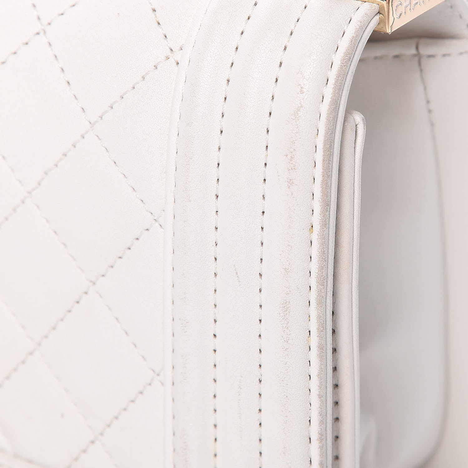 Chanel Calfskin Quilted Small Boy Flap White 15 of 19