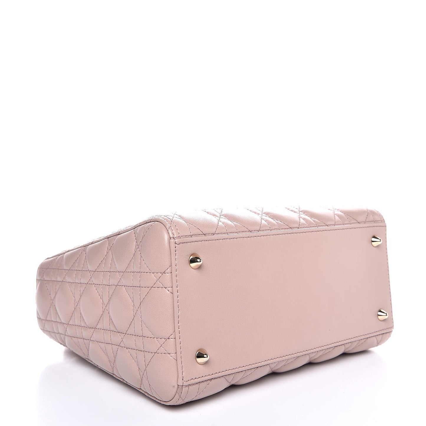 Lambskin Cannage Medium Lady Dior Light Pink