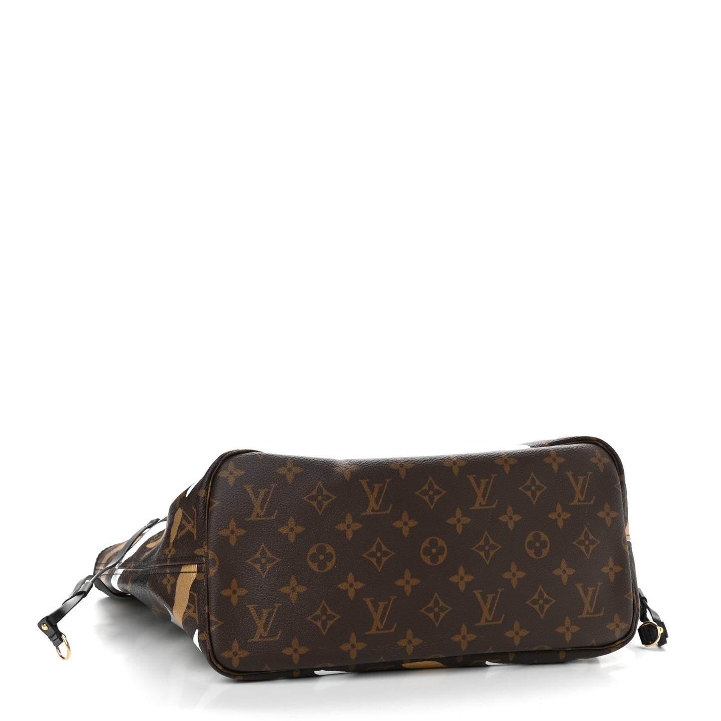 X LOL Monogram Neverfull MM Gold Silver