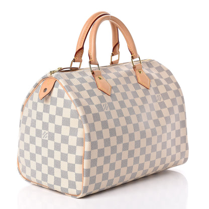 Louis Vuitton Damier Azur Speedy 30 3 of 9