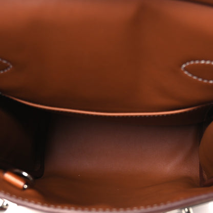 Hermes Natural Barenia Faubourg Hac A Dos PM Backpack Fauve 5 of 15